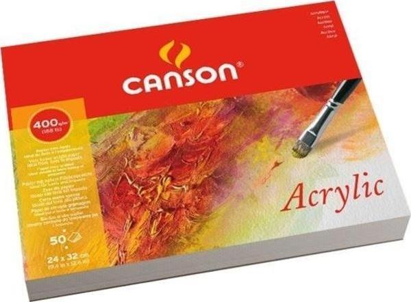 Canson Montval Akrilik Blok 400 gr. 24x32 cm. 50 Sayfa - Image 1