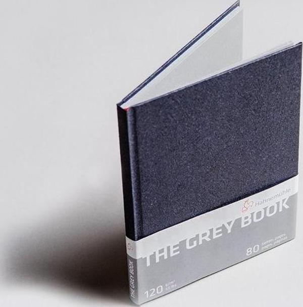 Hahnemühle The Grey Book Sert Kapak Defter 120 gr. A5 - Image 1