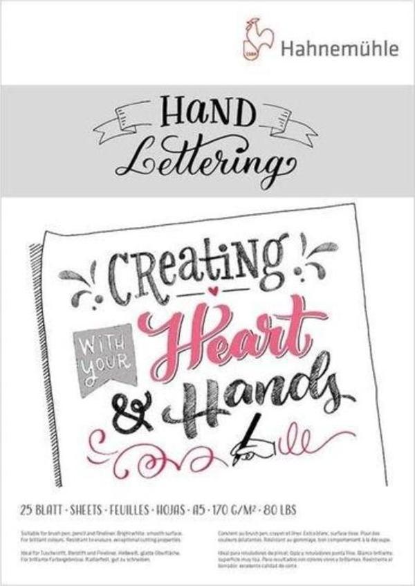 Hahnemühle Hand Lettering El Yazısı Defteri A5 170 gr. 25 yp. - Image 1