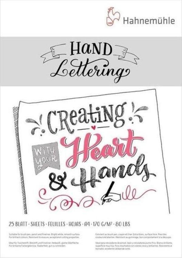 Hahnemühle Hand Lettering El Yazısı Defteri A4 170 gr. 25 yp. - Image 1