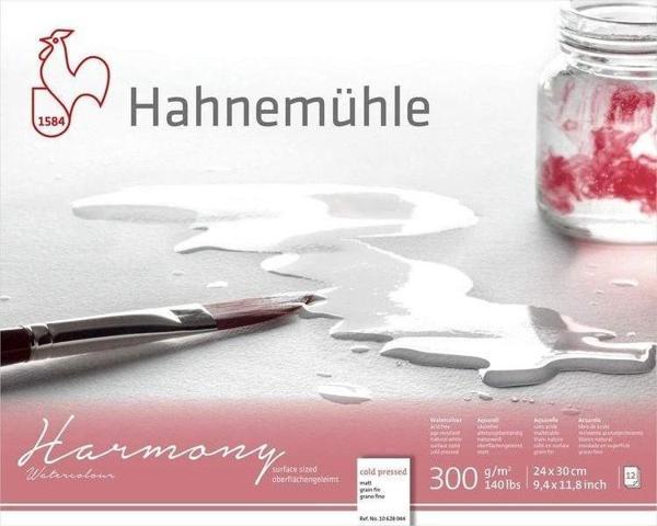 Hahnemühle Harmony Cold Pressed Suluboya Blok 24x30 cm. 300 gr. 12 yp. - Image 1