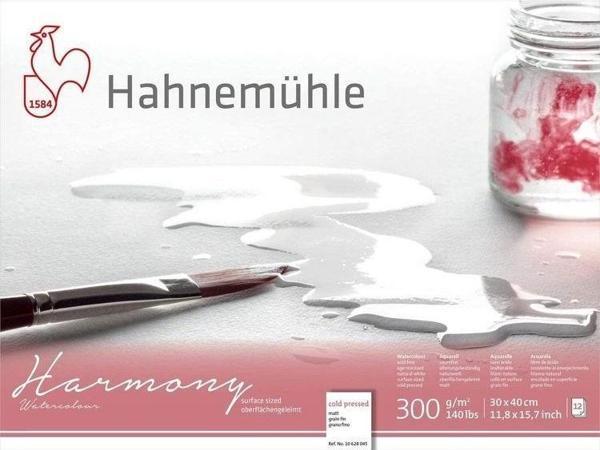 Hahnemühle Harmony Cold Pressed Suluboya Blok 30x40 cm. 300 gr. 12 yp. - Image 1