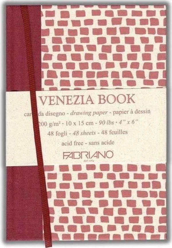 Fabriano Venezia Book Çizim ve Boyama Defteri 200 gr. 10x15 cm. 48 yp. - Image 1