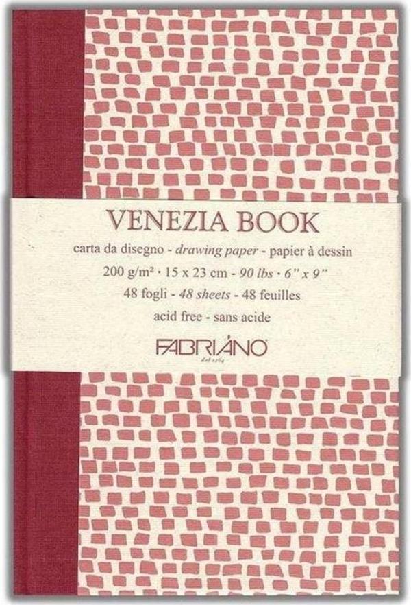 Fabriano Venezia Book Çizim ve Boyama Defteri 200 gr. 15x23 cm. 48 yp. - Image 1