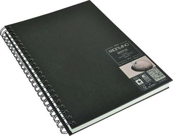 Fabriano Sketchbook Spiralli Sert Kapak 110 gr. A4 80 yp. - Image 1
