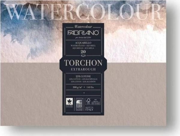 Fabriano Watercolour Studio Torchon Geniş Dokulu Suluboya Blok 270 gr. 30,5x45,5 cm. 20 yp. - Image 1