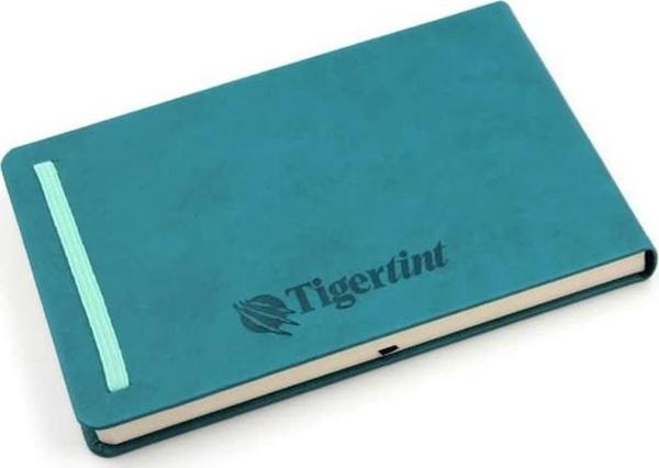 Tigertint Sketch Book Sert Kapaklı Eskiz Defteri 140 gr Yatay A5 80 yp Turkuaz - Image 1