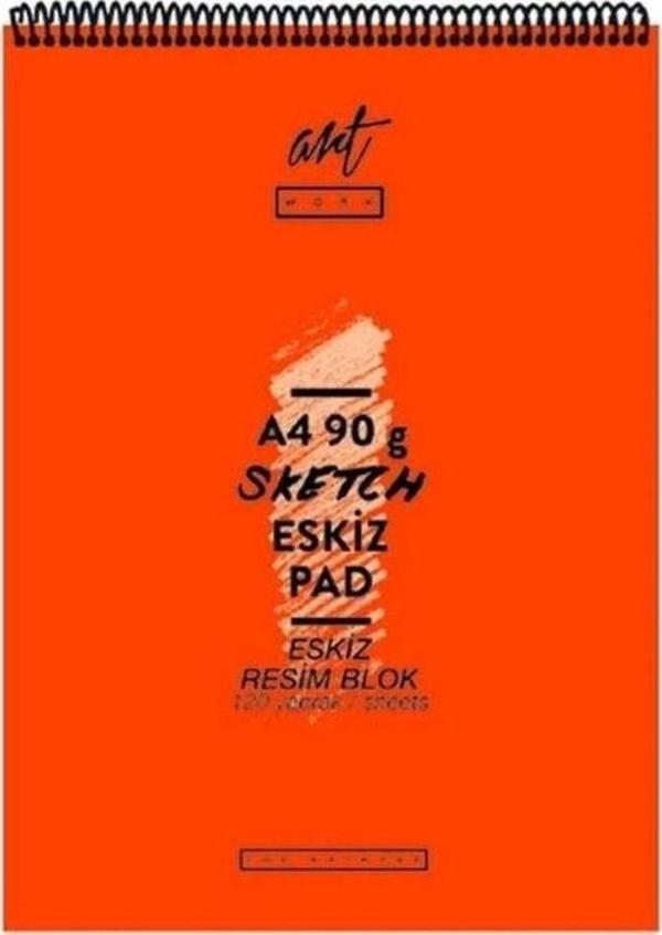 Artwork Sketch Eskiz Blok 90 gr. A4 120 yp. - Image 1