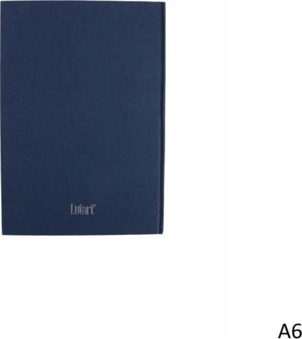 Lutart Sketchbook Sert Kapak 100 gr. 100 Sayfa A6 Lacivert - Image 1