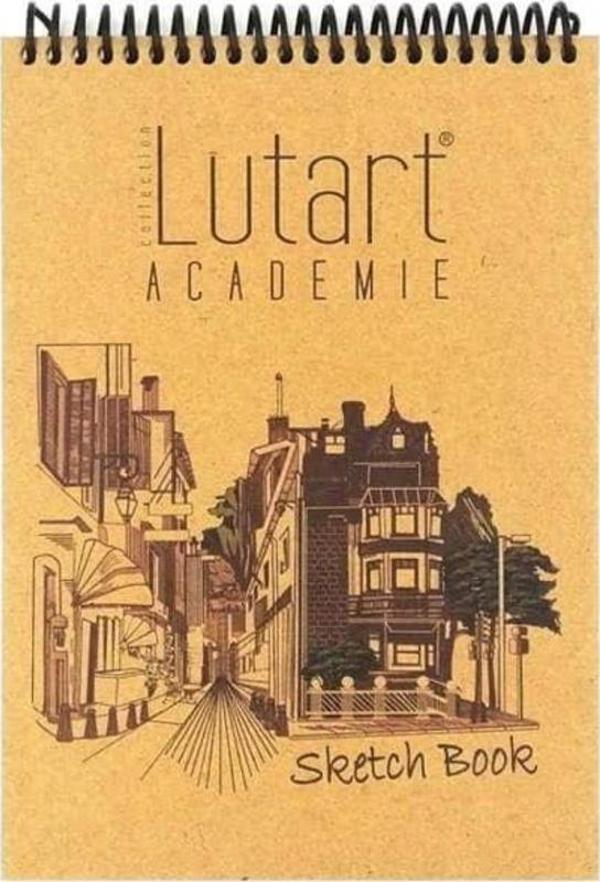 Lutart Akademie Spiralli Eskiz Defteri 140 gr Ivory A4 50 Yaprak - Image 1