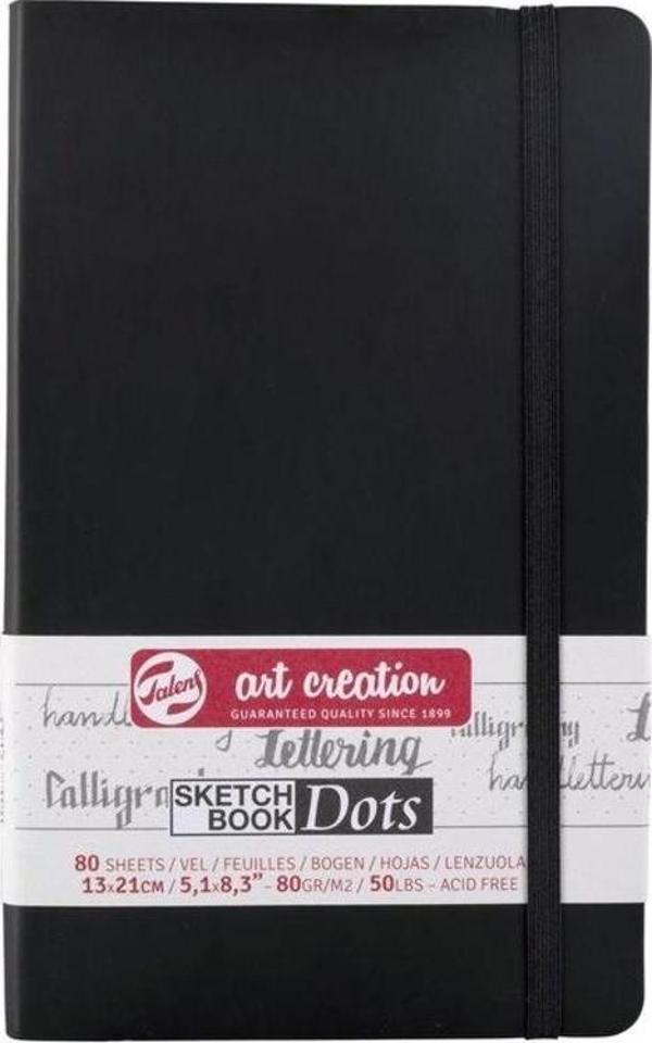 Talens Art Creation Sketchbook Dots Noktalı Eskiz Defteri Yumuşak Kapak 80 gr 13x21 cm 80 yp - Image 1