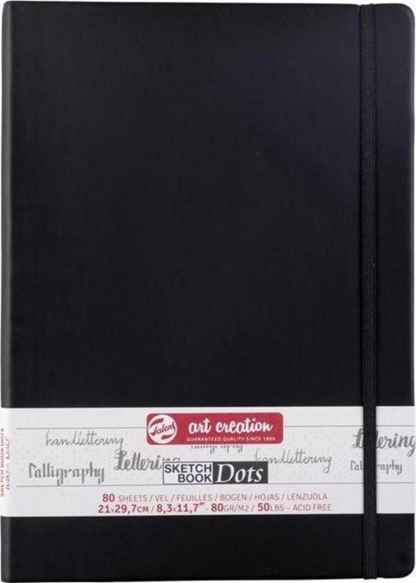 Talens Art Creation Sketchbook Dots Noktalı Eskiz Defteri Yumuşak Kapak 80 gr 21x29,7 cm 80 yp - Image 1