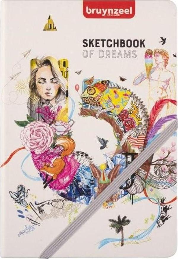 Bruynzeel Sketchbook Sert Kapak Eskiz Defteri 140 gr A5 80 yp - Image 1