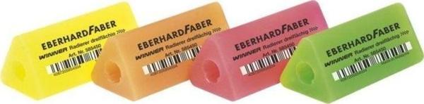 Eberhard Faber Eberhard Winner Neon Üçgen Silgi (Kaleme Takılabilir) - Image 1