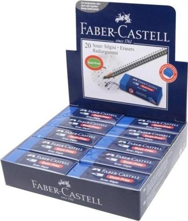 Faber-Castell Sınav Silgisi Büyük Boy 20'li Kutu - Image 1