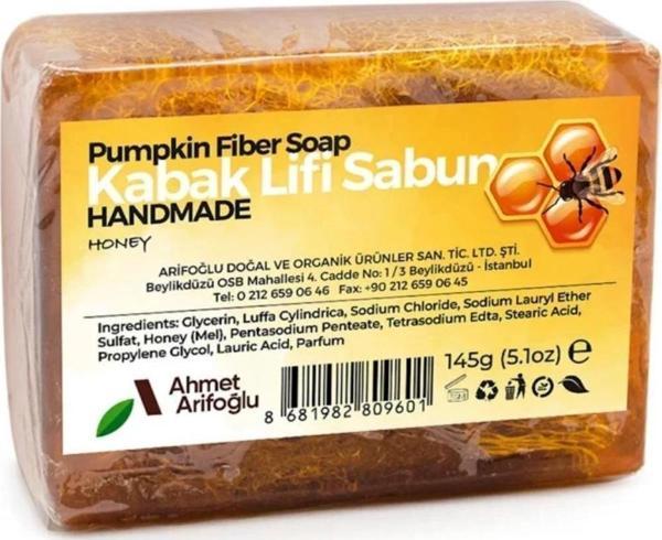 Arifoğlu Ballı Kabak Lifi Sabunu 145gr - Image 1