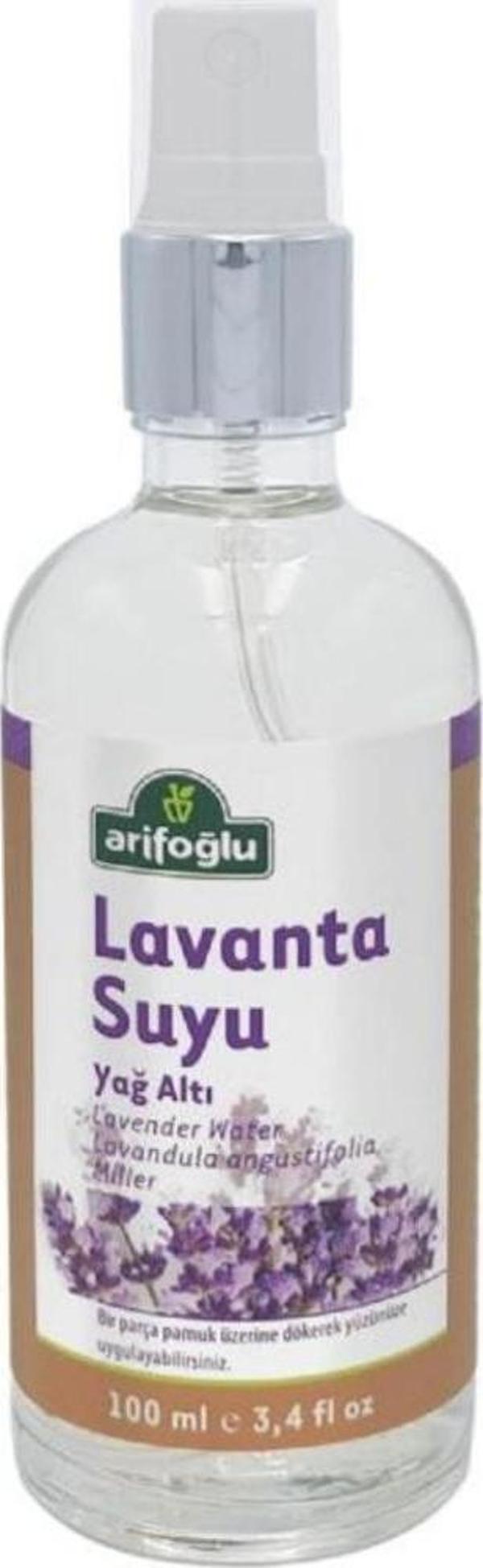 Arifoğlu Lavanta Suyu Cam Şişe Sprey 100 Ml - Image 1