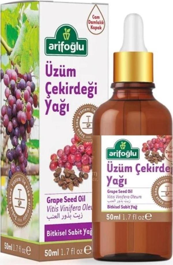 Arifoğlu Üzüm Çekirdeği Yağı 50ml - Image 1