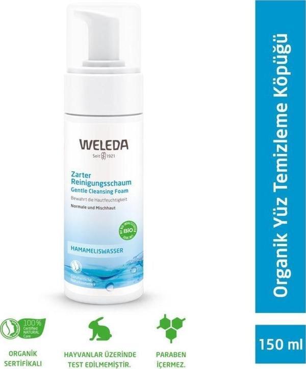 Weleda Organik Yüz Temizleme Köpüğü 150ml - Image 1