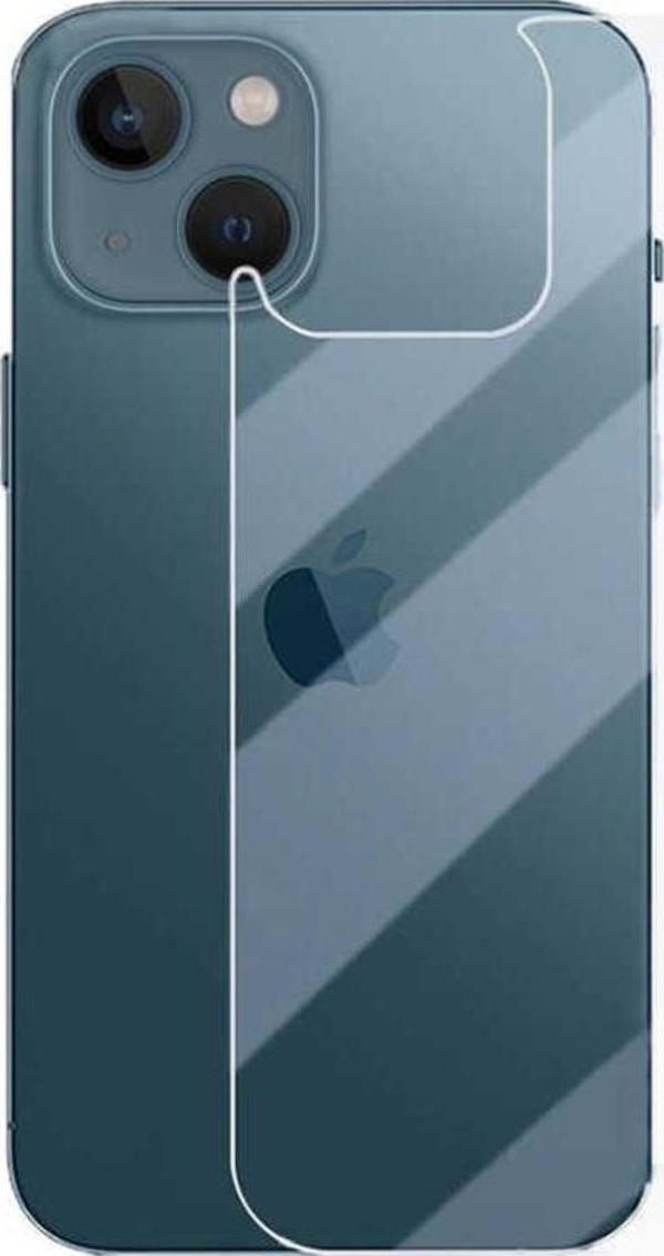 Apple iPhone 13 Mini Zore Back Maxi Glass Temperli Cam Arka Koruyucu - Image 1