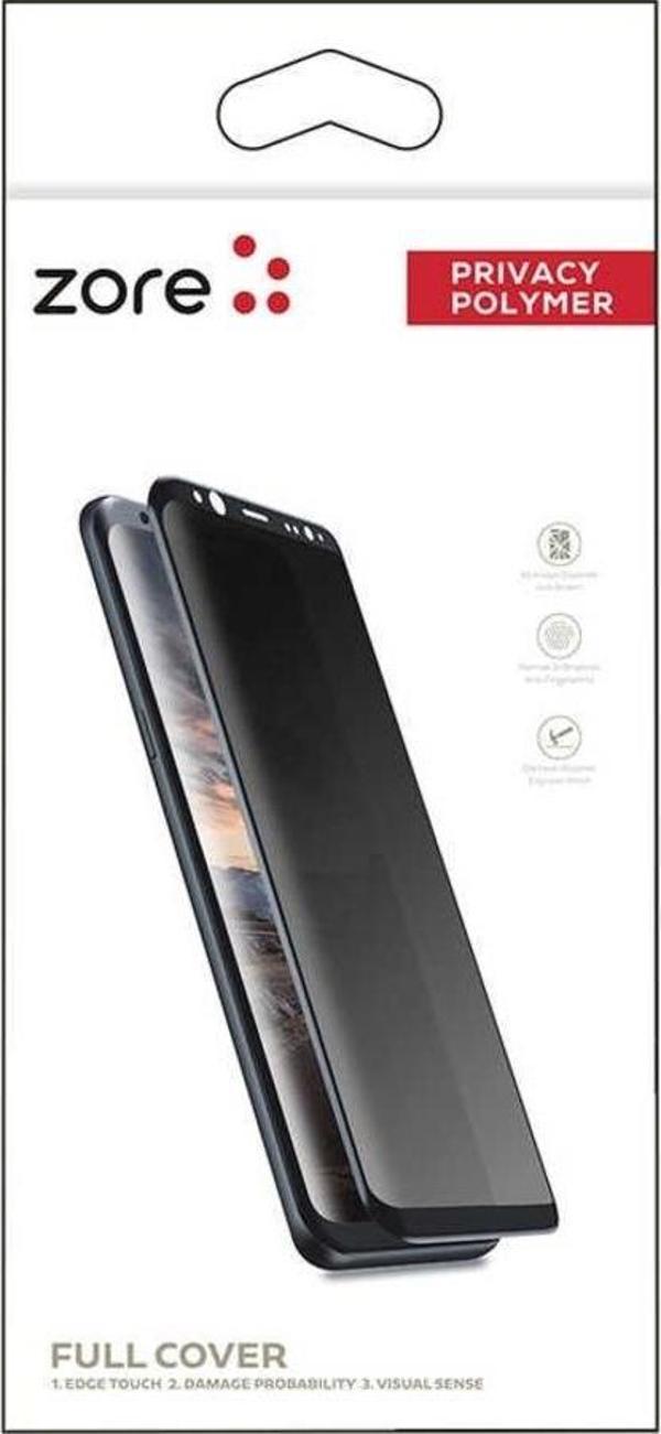 Galaxy S22 Ultra Zore Privacy Polymer Nano Ekran Koruyucu - Image 1