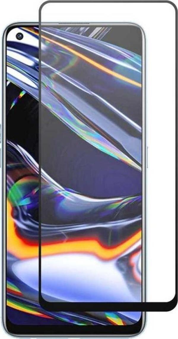 Realme 7 Pro Zore Kenarları Kırılmaya Dayanıklı Cam Ekran Koruyucu - Image 1