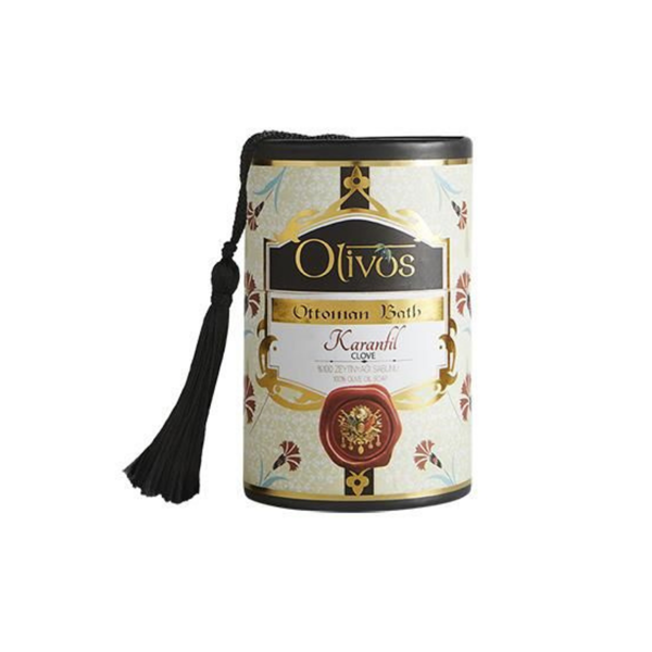 Olivos Osmanlı Hamamı Serisi Karanfil Zeytinyağı Sabunu 2x100 GR - Image 1