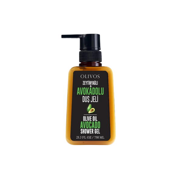 Olivos Zeytinyağlı Avokadolu Duş Jeli 750 ml - Image 1