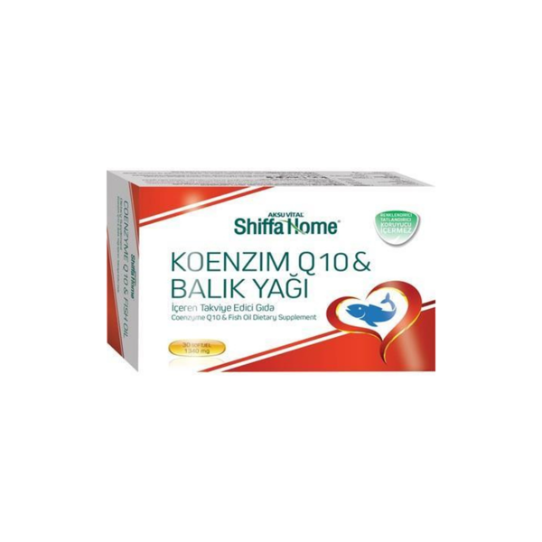 Shiffa Home Koenzim Q10&Balık Yağı 30 Kapsül - Image 1