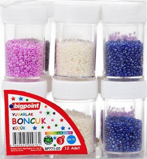 Bigpoint Yuvarlak Boncuklar (Küçük Boy) 12'li Paket - Image 1