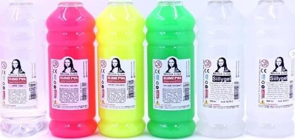 Südor Mona Lisa Slime Jeli 500 ml. 6'lı Set - Image 1