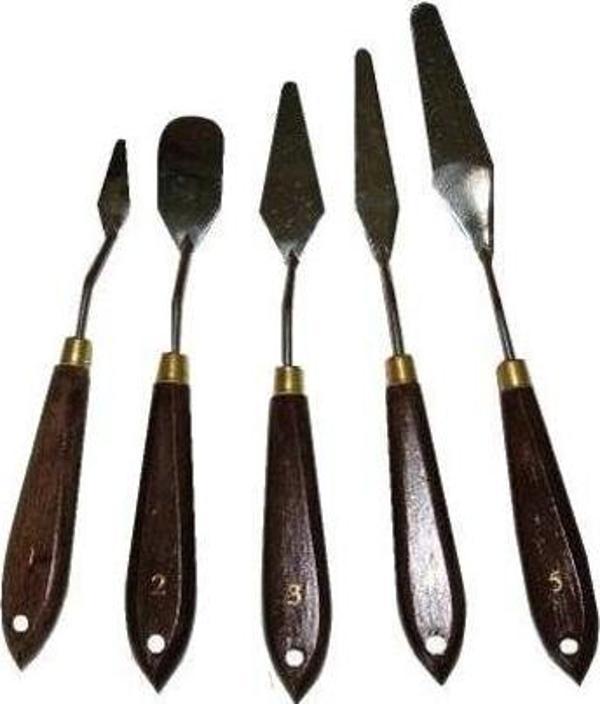 Art & Art Metal Spatula Seti 5'li - Image 1