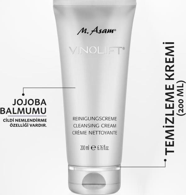 M.Asam Vino Lift Temizleme Kremi 200 ml - Image 1