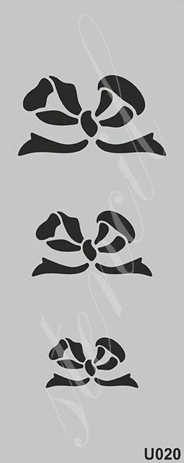 Mood Stencil Boyama Şablonu 10x25 cm. U020 - Image 1