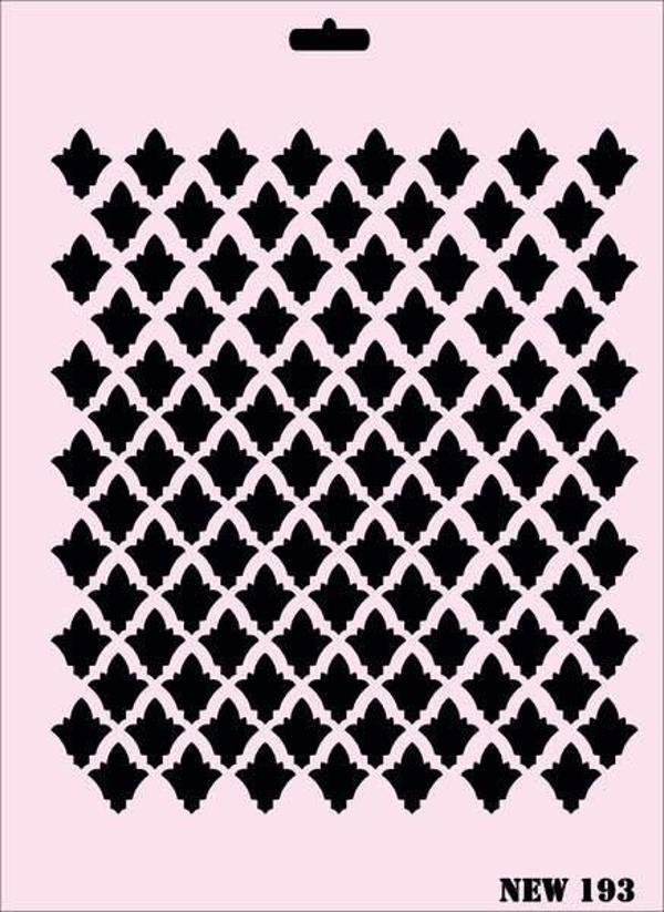 Rich Stencil Boyama Şablonu 25x35 cm. NEW-193 - Image 1