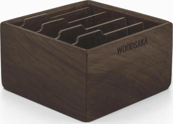 Gobi - Kartvizit Organizer - Küçük - Ceviz - WOODSAKA - Image 1