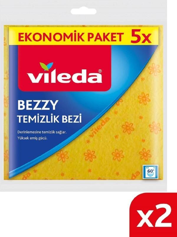 Vileda 5'li Bezzy Temizlik Bezi 2'li Paket - Image 1