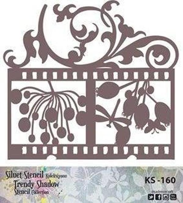 Cadence Siluet (Kenarsız) Stencil KS-160 - Image 1