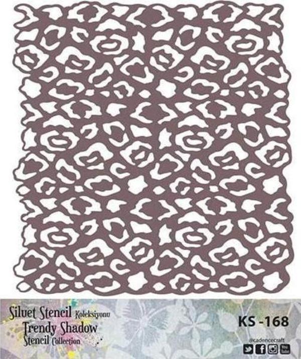 Cadence Siluet (Kenarsız) Stencil KS-168 - Image 1