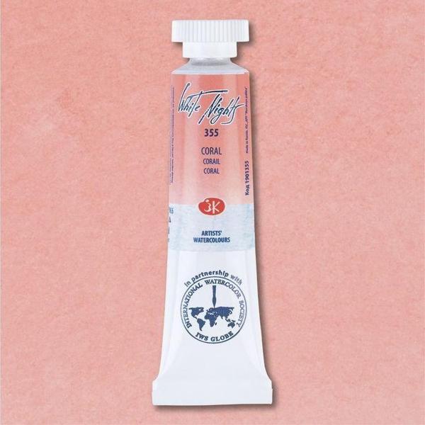 St. Petersburg White Nights Tüp Sulu Boya 10 ml. 355 Coral - Image 1