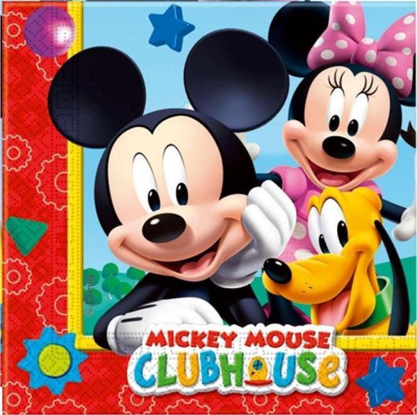 Disney Mickey Mouse Kağıt Peçete (Disney Miki Fare Kağıt Peçete) 20 Adet - Image 1