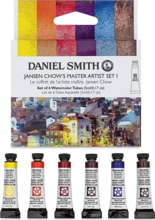 Daniel Smith Watercolor Jansen Chow's Master Artist Set I 6 x 5 ml - Image 1