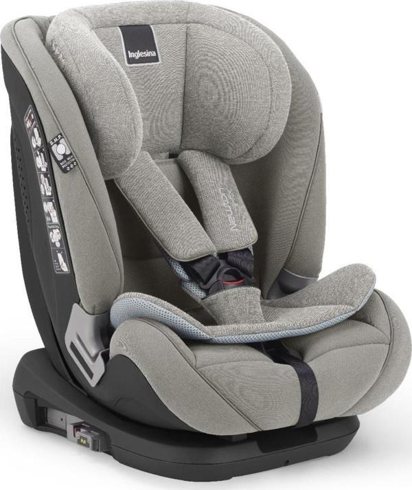 Inglesina Newton Isofix Gr 123 Oto Koltuğu - Stone Grey - Image 1