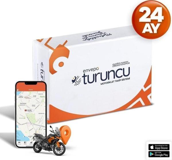 Turuncu Motosiklet Takip Cihazı (24 AYLIK) Mobil Araç Takip Cihazı - Image 1