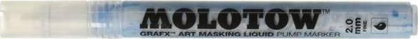 Molotow Grafx Art Masking Liquid Marker Maskeleme Kalemi 2 mm Yuvarlak Uç - Image 1