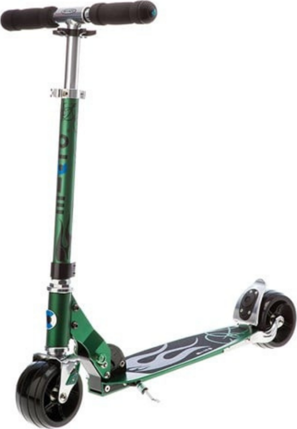 Micro Rocket Green Scooter - Image 1