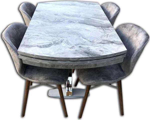 Masa 12564 X Çapraz Metal nikelaj Ayak MDFaçıl tabla Dökme sünger lily sandaly - Image 1