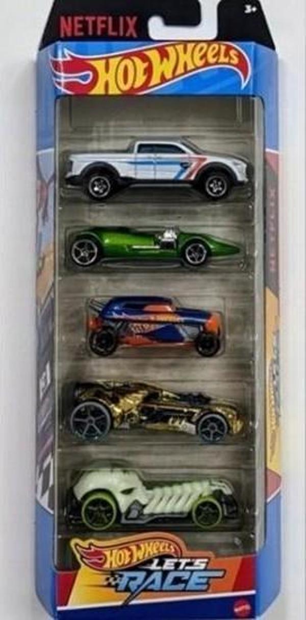 Mattel Hot Wheels Araba Seti 5 Li 1806 HTV39 - Image 1