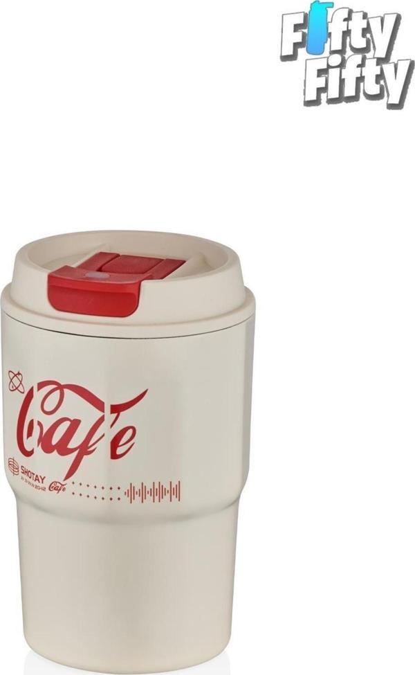 Shotay Çelik 450 ML Kahve Bardağı / Mug 6 Saat Sıcak/Soğuk Taşıma Askılı - Image 1