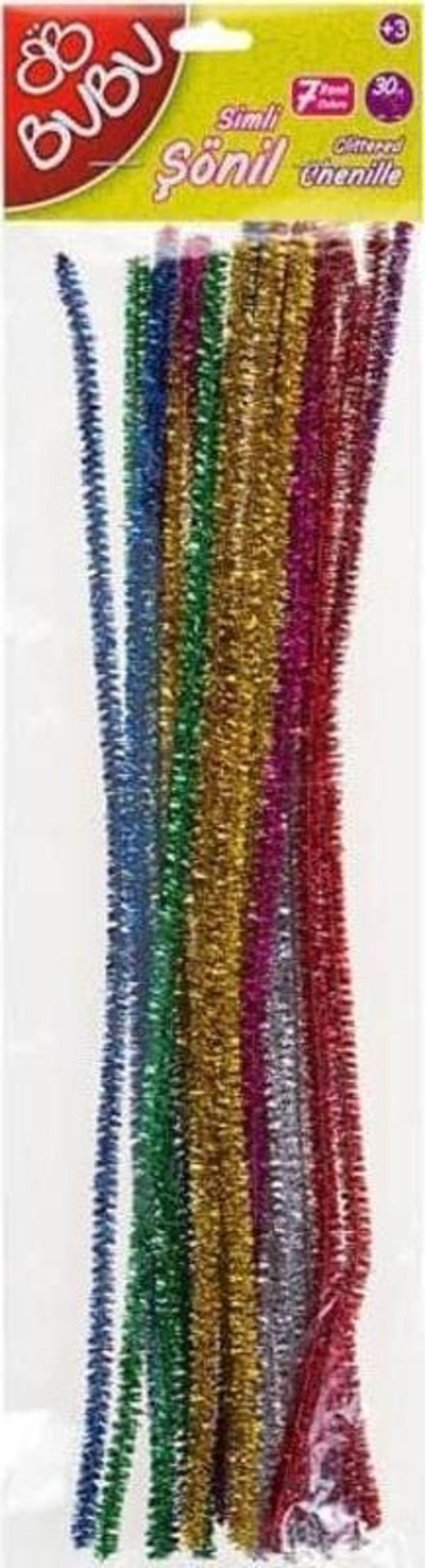 Bubu Simli Şönil 30 cm 20'li Paket - Image 1